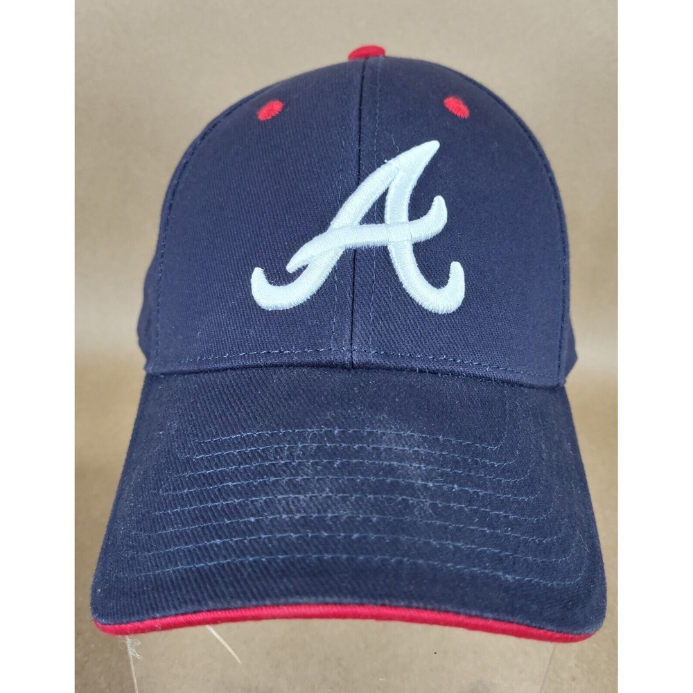 Atlanta Braves Blue Red MLB Baseball Hat Cap Adjustable Fan Favorite